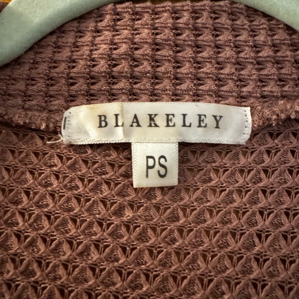 Blakeley PS Brown Knit Top